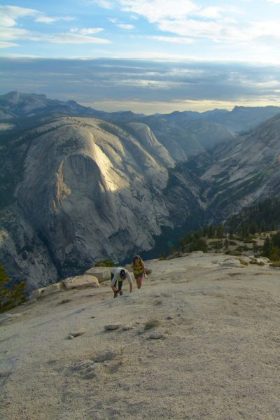 yosemite backpacking scramble