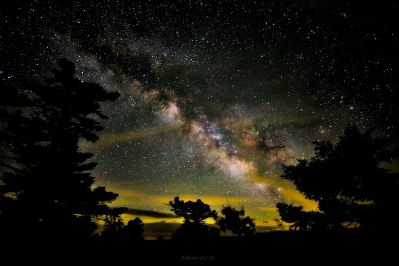 dolly sods wilderness milky way astrophotography