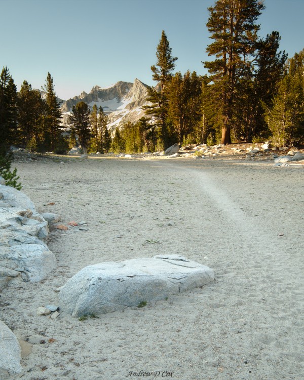 john muir trail sand