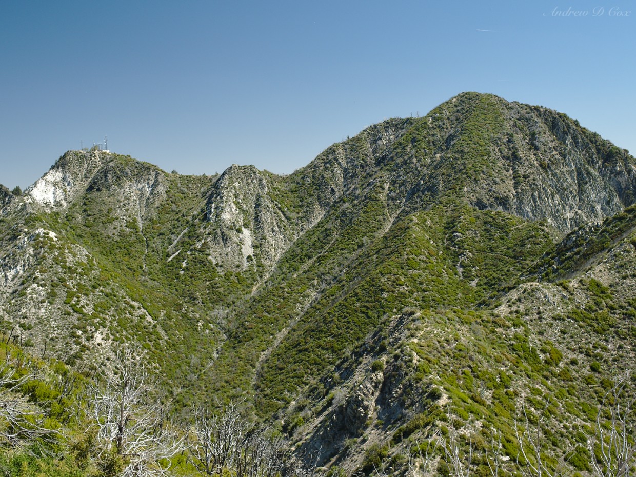 angeles national forest mountains