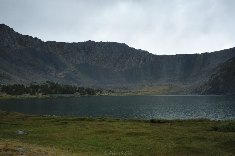 sierra high route baxter lake