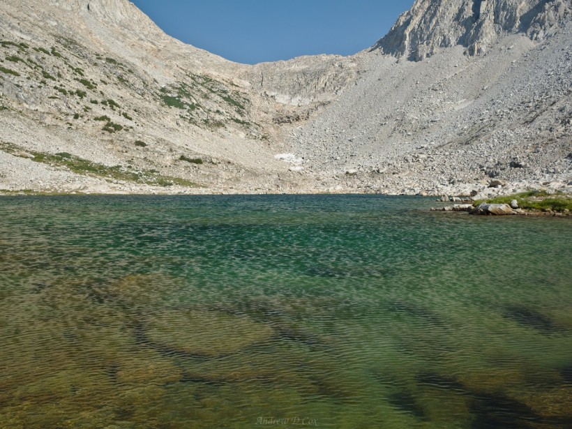 sierra high route brown bear lake