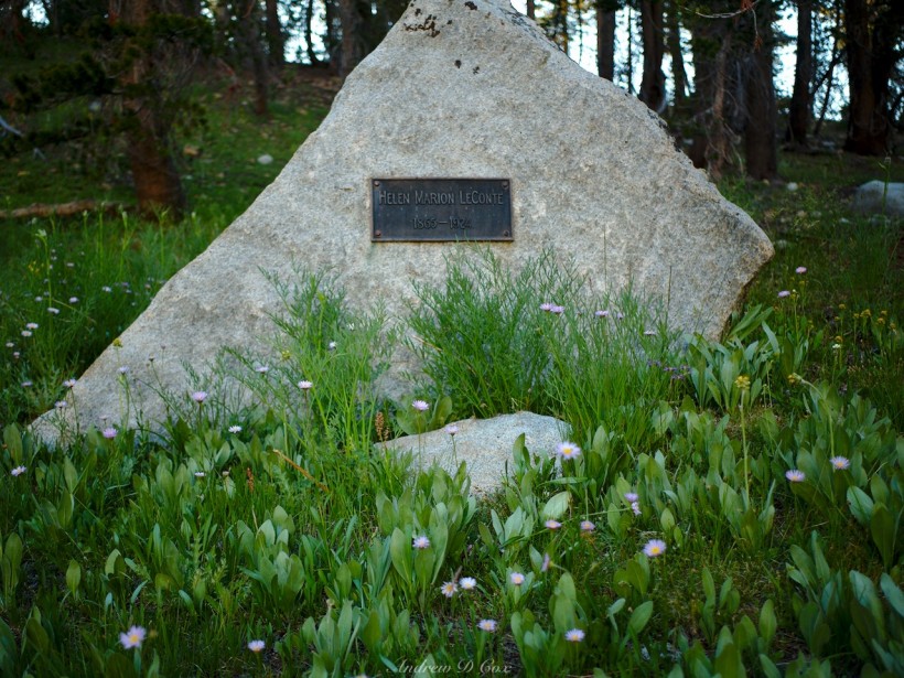 sierra high route helen leconte memorial