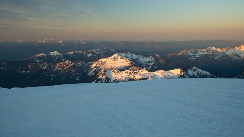 mount baker sunrise