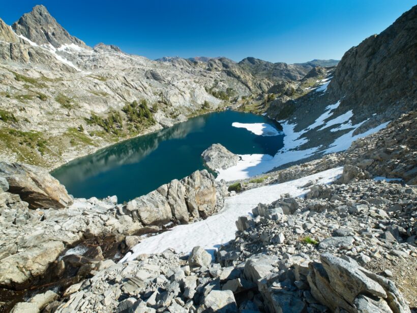 sierra high route iceberg lake