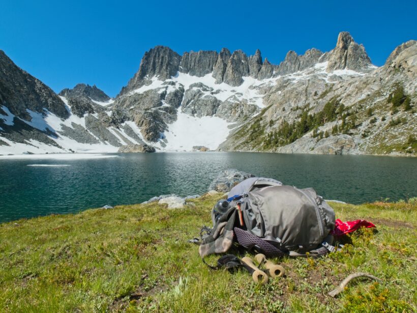 sierra high route iceberg lake