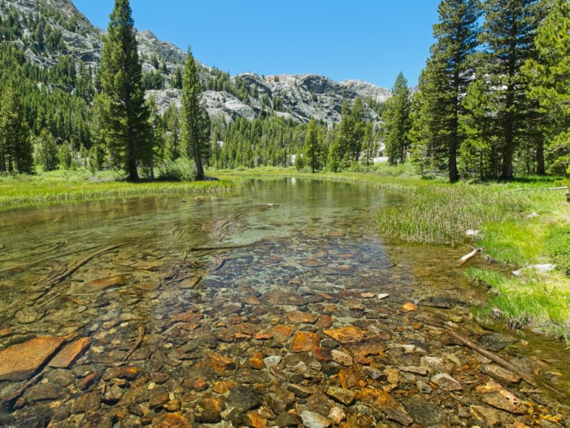 john muir trail shadow creek