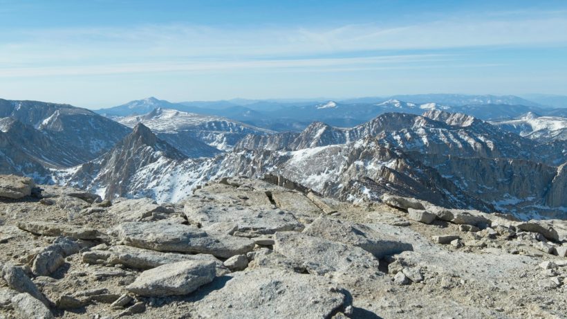 mount whitney summit view
