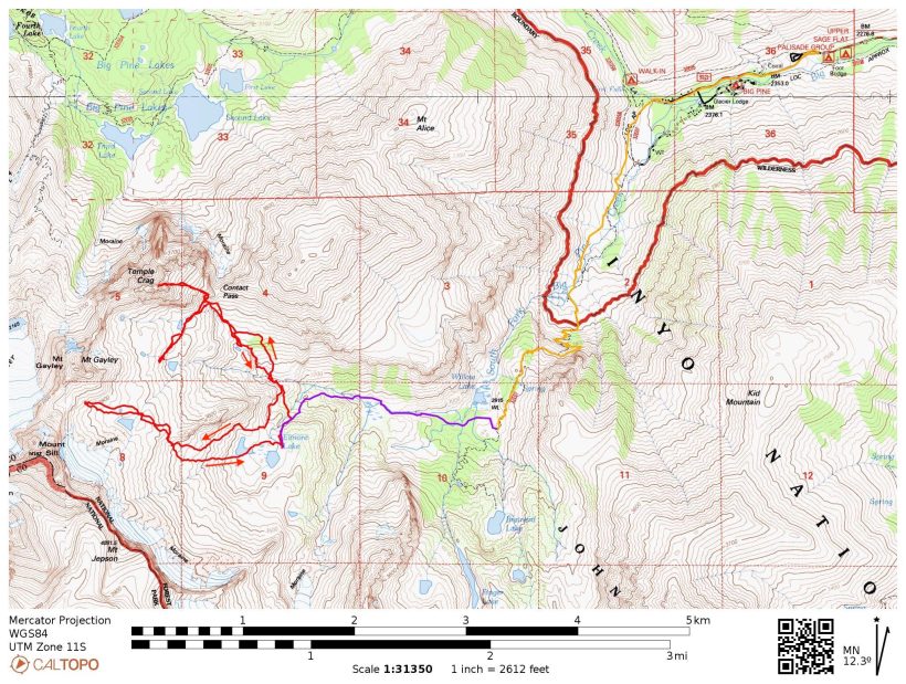 temple crag map