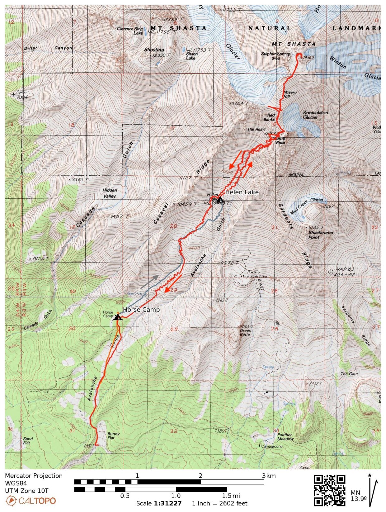 Mount Shasta via Avalanche Gulch - Backcountry Sights