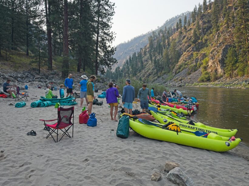 main salmon river rafting