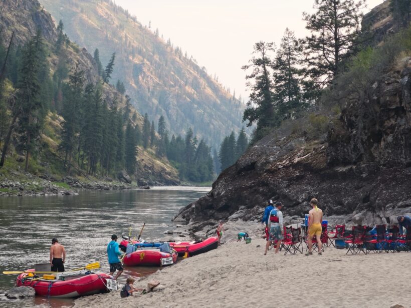 main salmon river rafting