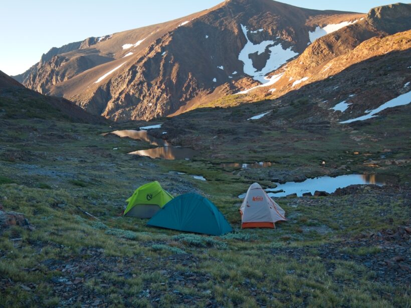 parker pass campsite