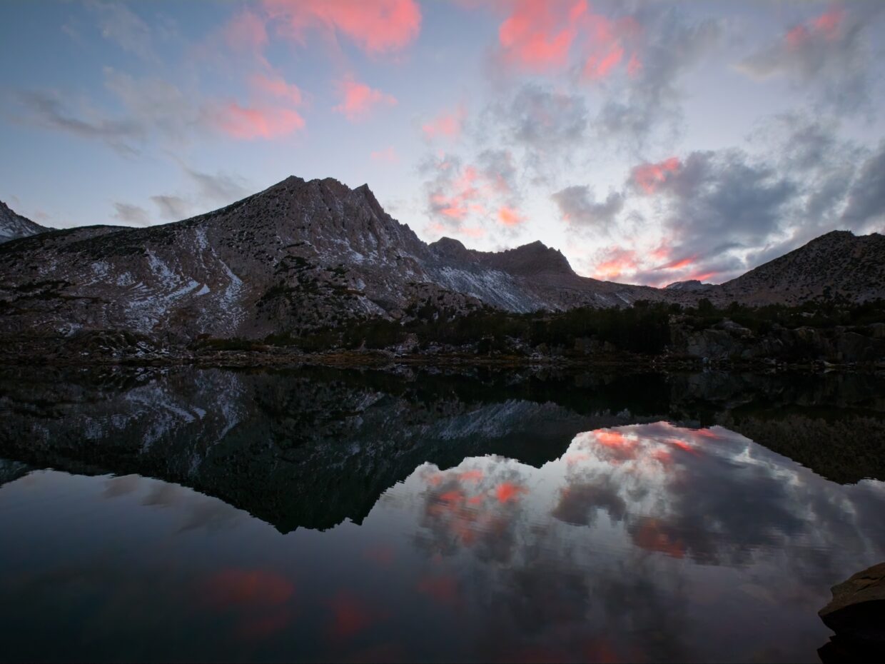saddlerock lake sunset