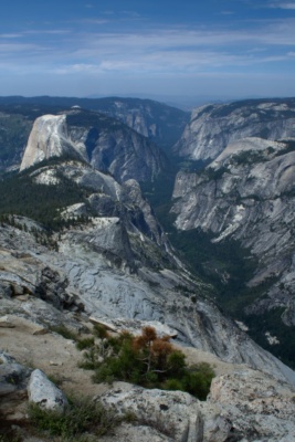 Half Dome and Yosemite Valley from Cloud's Rest yosemite half dome landscape photography