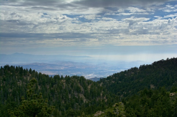 And what a view it is! mount san bernardino vista view