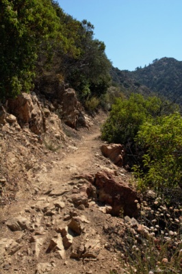 The Sam Merrill trail up to Inspiration Point sam merrill trail pasadena los angeles hiking