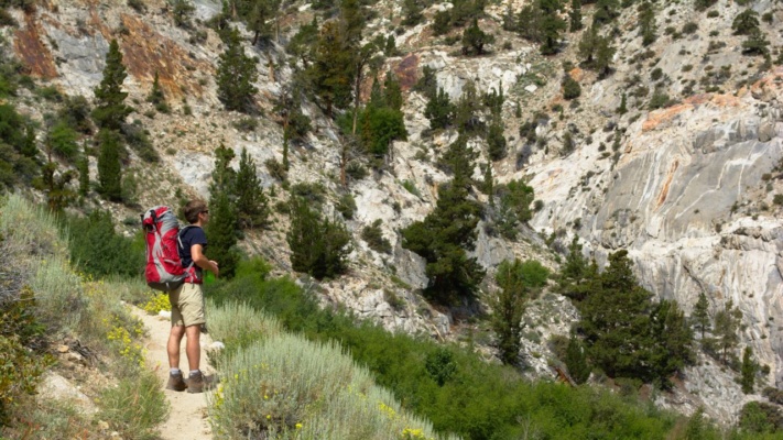The Sierras offer no shortage of awesome sights sierra nevada mountains wilderness backpacking