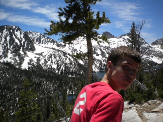Spring includes plenty of snow sawtooth mountains wilderness snow landscape