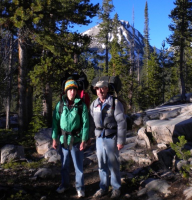 Early morning brings cold temperatures and our vintage coats and hats make another appearance! sawtooth mountains wilderness backpacking cold