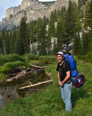El Capitan is off to the left (not pictured) backpacking sawtooth mountain wilderness