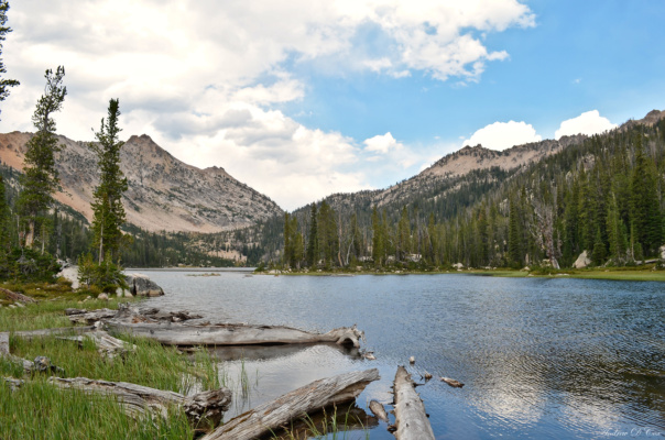 Last year's holy grail! hidden lake sawtooth mountain wilderness