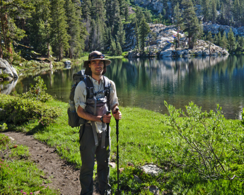 I surrendered the camera to Dad to get a photo of myself