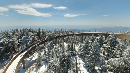 Clingmans Dome View smoky mountains clingmans dome