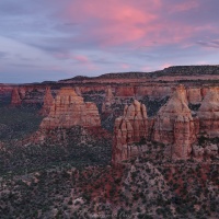 Sunset Color colorado national monument sunset