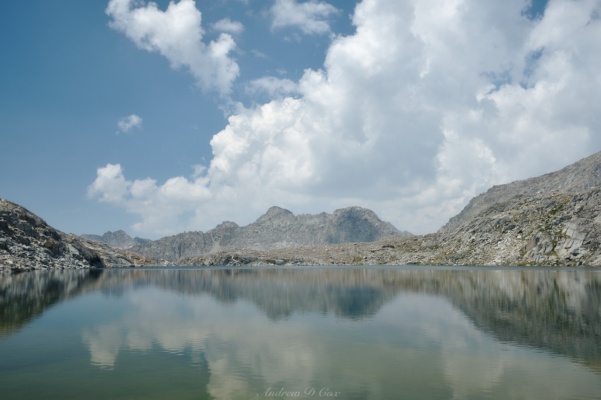 One of several Barrett Lakes sierra high route barrett lake