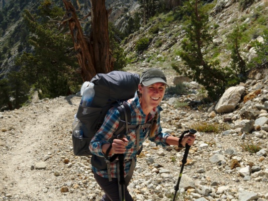 The climb is long and hot, but the scenery is fantastic! pine creek trail