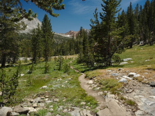 I didn't hike this stretch of the JMT last year and enjoy the new experience sierra high route john muir trail