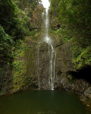 Another waterfall along the road to Hana road to hana waterfall