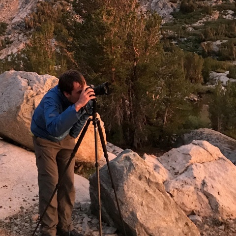 The sun emerges after yet another bout of afternoon thunderstorms, brightening everyone's mood. Photo Credit: Diane piute pass sunset
