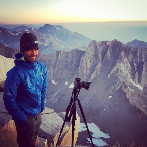 The moon-lit hike to the summit was well worth the sunset view! mount whitney sunrise