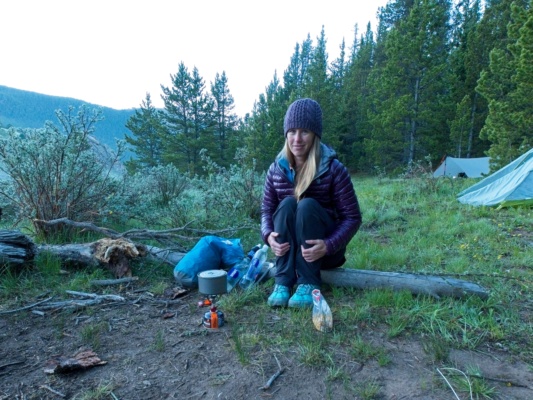 It's a chilly morning! lost creek wilderness camping