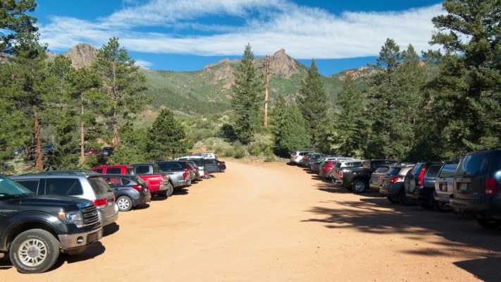 8 AM on the 4th of July lost creek wilderness parking