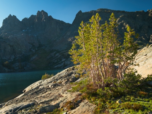 sierra high route minaret lake