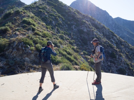 There's plenty of room up here to sit and chat; Photo credit: Daniel