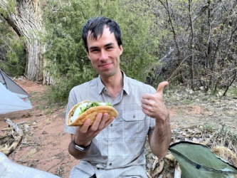 A messy meal, but delicious! photo credit: Diane