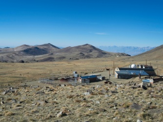 A remote research station at 12,500 feet above sea level barcroft station