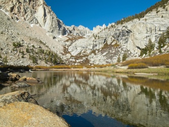 This little lake is my favorite spot on the mountaineer's route lower boy scout lake