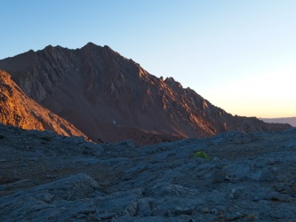 Mount Keith catches some nice light this morning as well mount keith