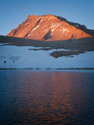 Another beautiful shot of Mount Tyndall during sunrise mount tyndall