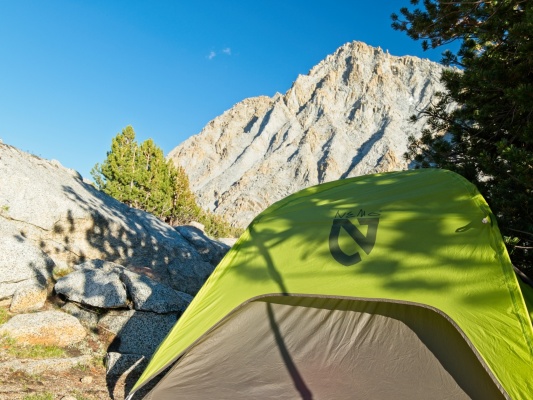 I've learned - tonight I found a campsite in the shade so that I can relax comfortably in the tent campsite