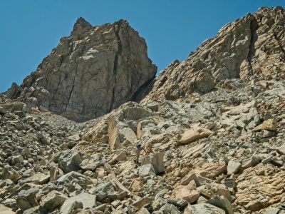 We finally get a good look at the northeast chute lion rock northeast chute