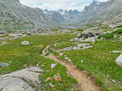 Titcomb Basin wind river range titcomb basin