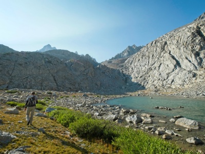 This is the last bit of easy walking we'll do for many, many hours palisades