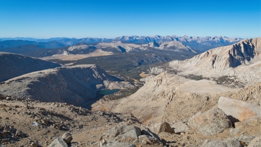 The Great Western Divide spans the western horizon great western divide