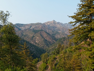 Island Peak (I think) from the Pine Ridge Trail pine ridge trail